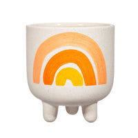 Boho Rainbow Plant Pot
