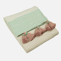 Woven Cotton Throw Blankets