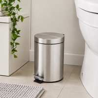 Stainless Steel Bathroom Bin