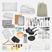 place-setting-4-bedding-Olive Check-Premium