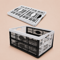 Foldable Plastic Storage Crate