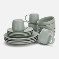 4x Person Deluxe Stoneware Dinner Sets