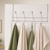 Over Door Bathroom/Bedroom Hooks
