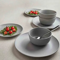4x Person Deluxe Stoneware Dinner Sets