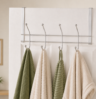 Over Door Bathroom/Bedroom Hooks