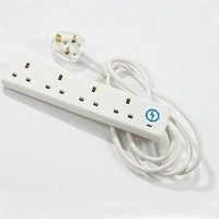 Multi-Socket Surge Protected Plug Extension - UniKitOut