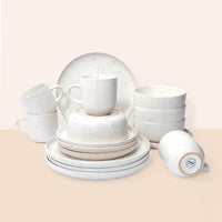4x Person Deluxe Stoneware Dinner Sets