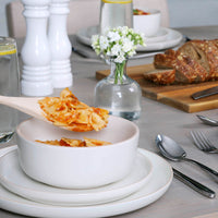 4x Person Deluxe Stoneware Dinner Sets